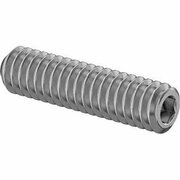 BSC PREFERRED 18-8 Stainless Steel Cup-Point Set Screw 1/4-20 Thread 1 Long, 25PK 92311A542